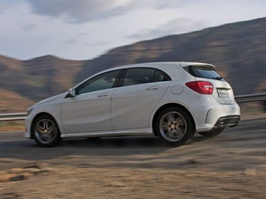 Mercedes-Benz A-Class in action
