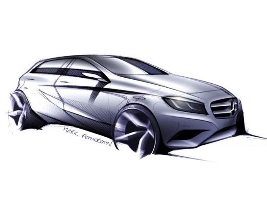 Mercedes-Benz A-Class sketch