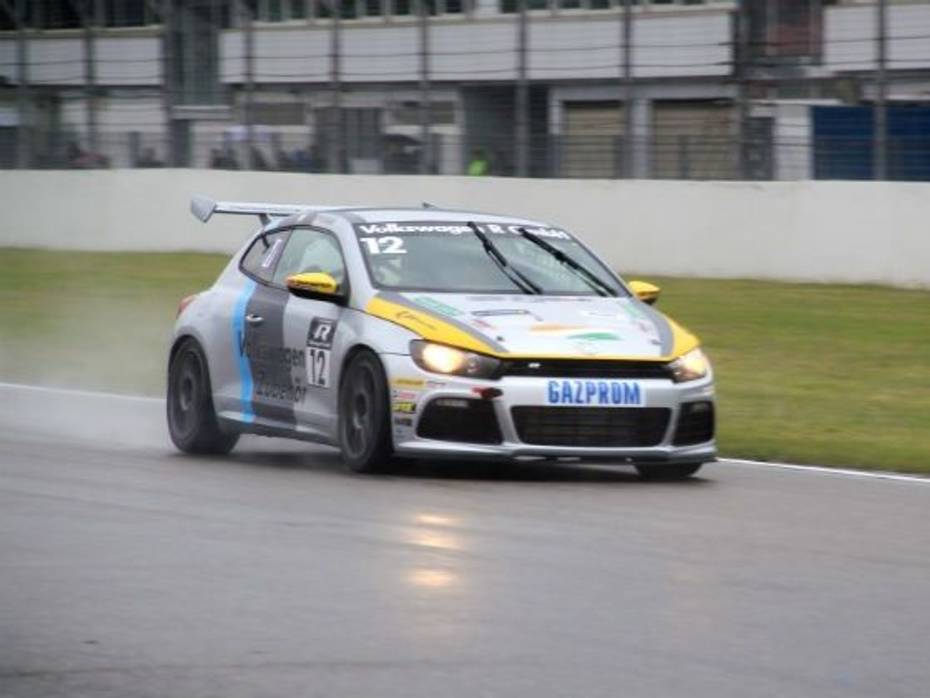 Sandeep Kumar in action at Hockenheim