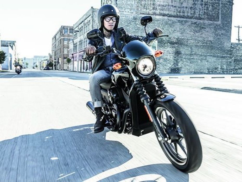 Harley-Davidson Street 750 action shot