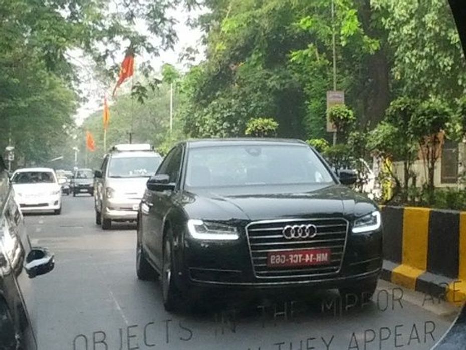 2014 Audi A8 Spotted