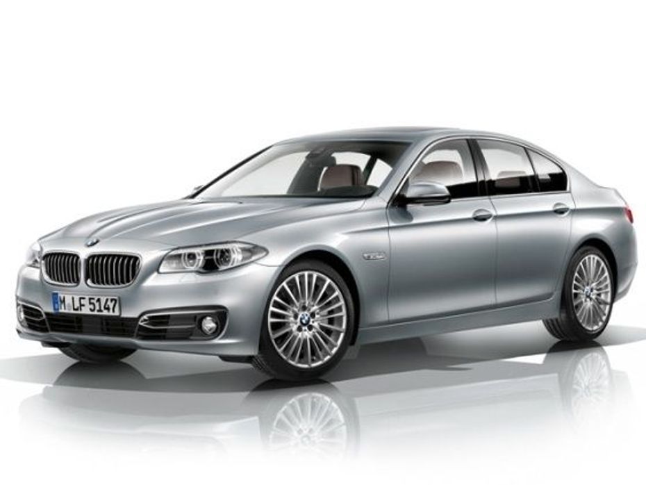 Face-lifted BMW 5 Series