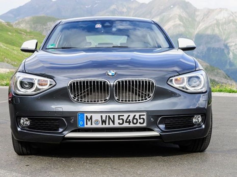 BMW 1-series front profile