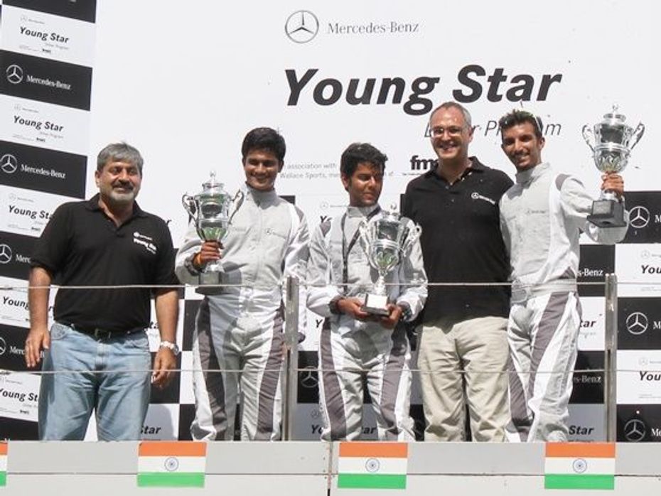 Mercedes-Benz Young Star Driver Program winners