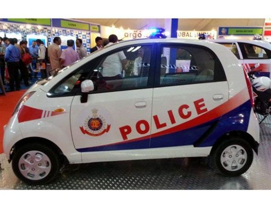 Tata Nano Police Vehicle