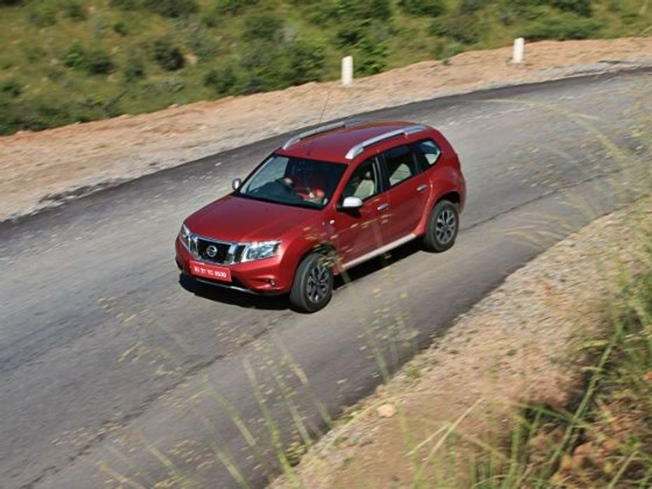 Nissan Terrano in action
