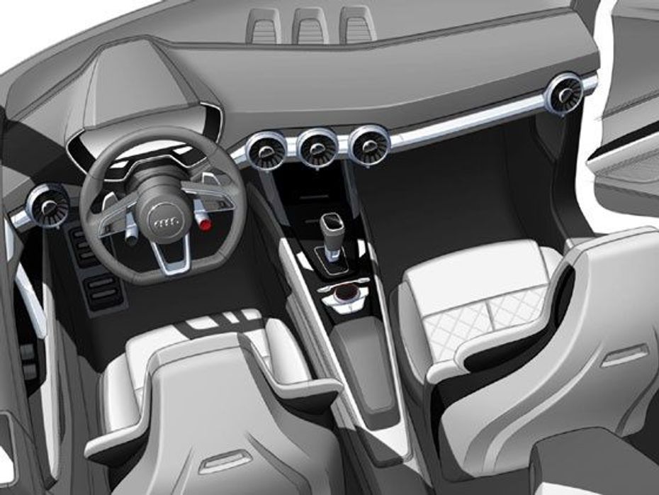 Audi Q4 Crossover Concept interior