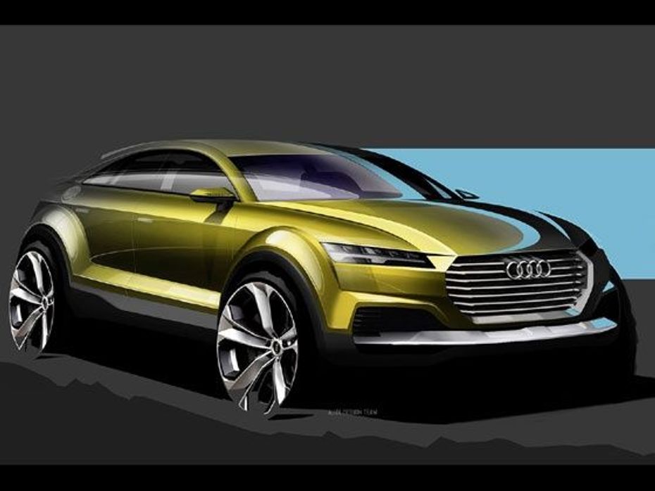 Audi Q4 Crossover Concept sketch