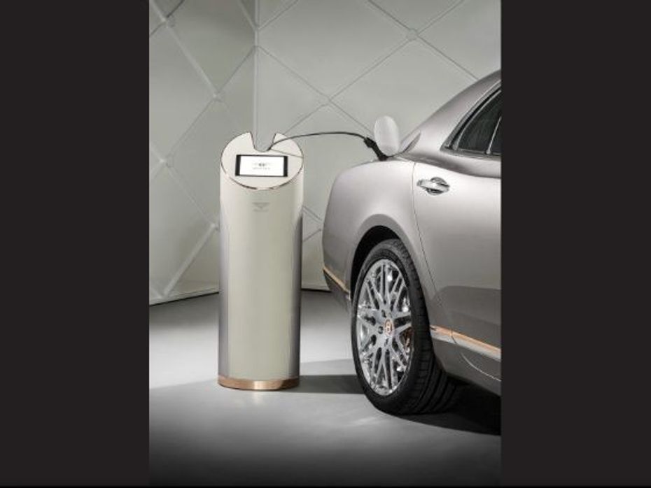 Bentley Mulsanne Hybrid charging station