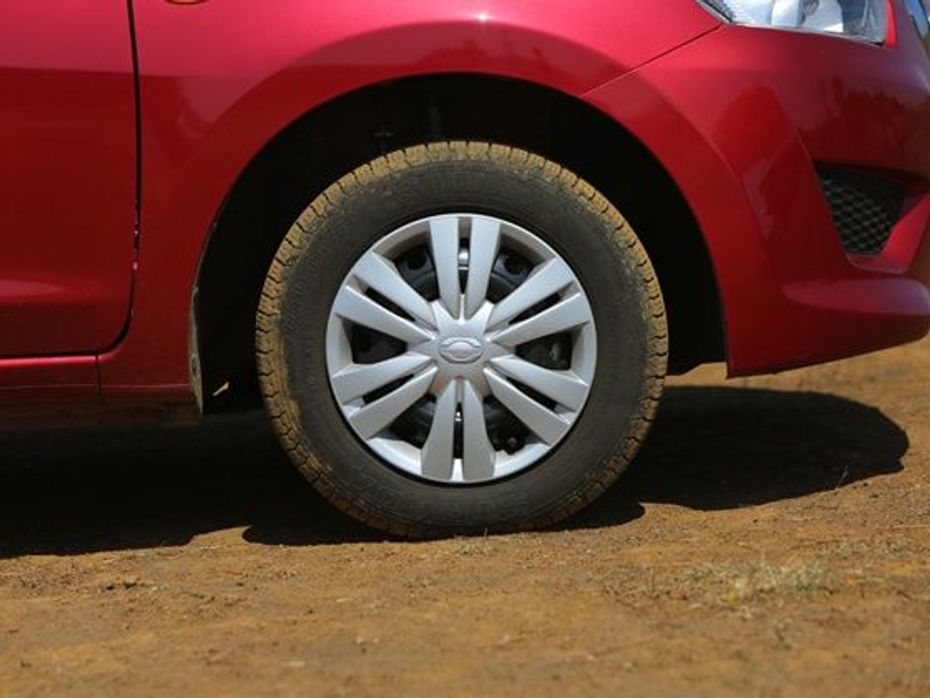 Datsun Go Wheel and Tyre