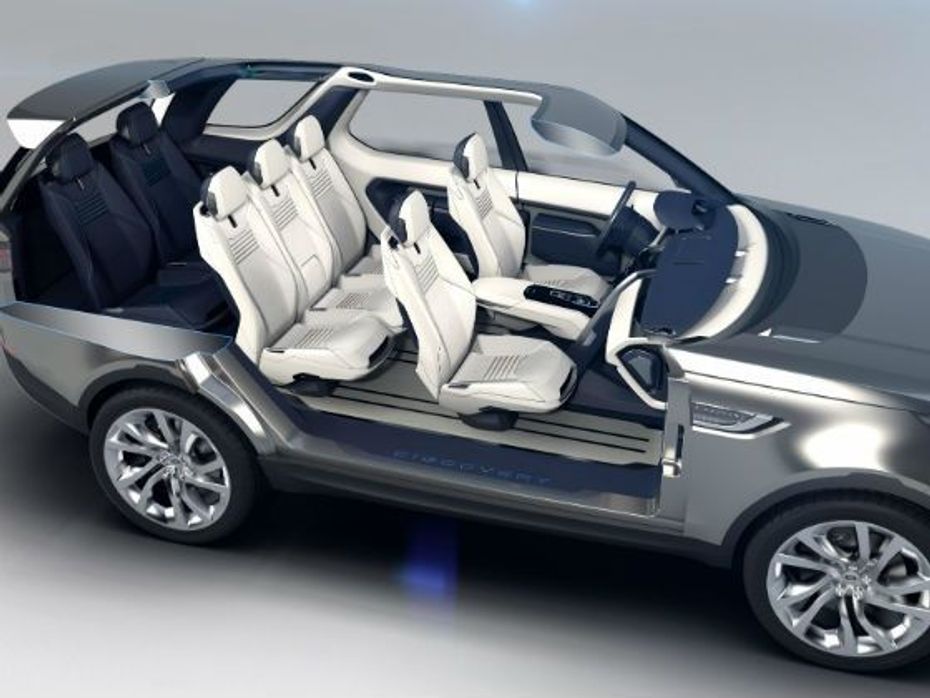 Land Rover Discovery Vision Concept seating configuration