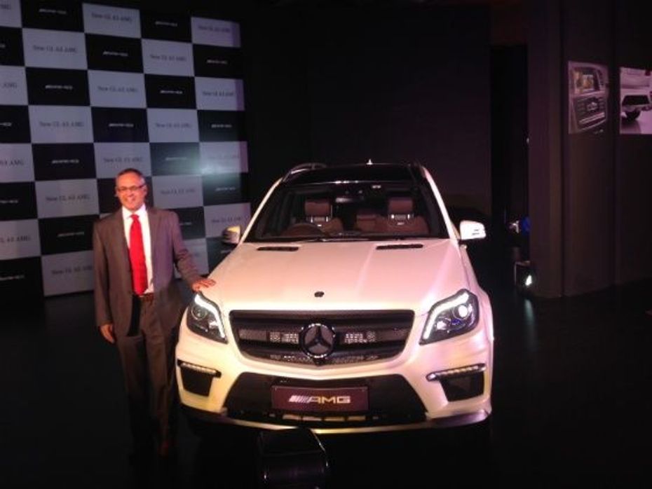 Mercedes-Benz GL63 launched in India by Eberhard Kern