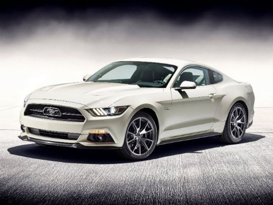 Ford Mustang 50 year limited edition front