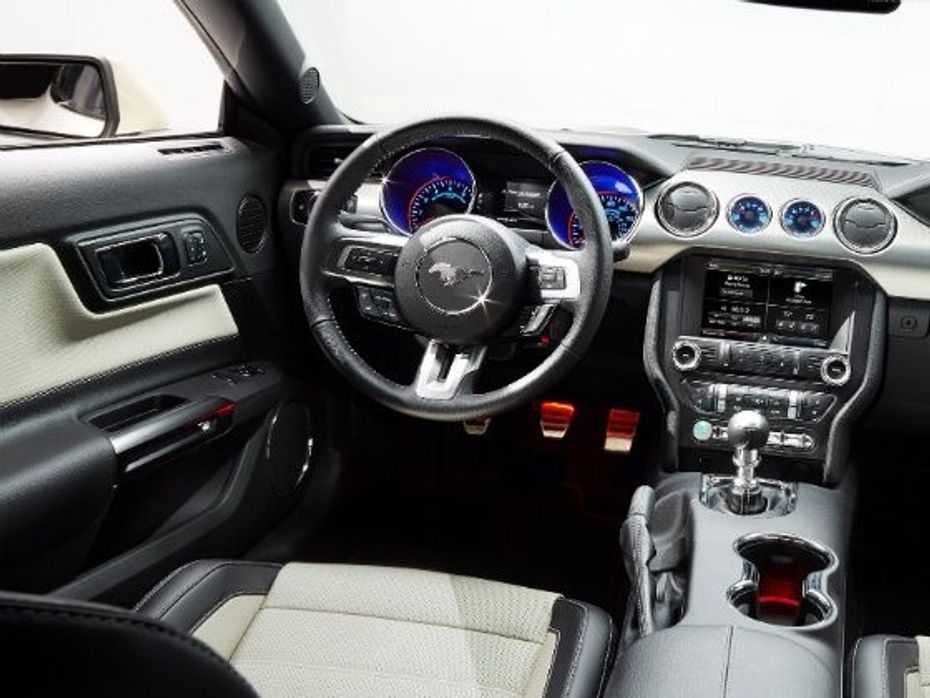 Ford Mustang 50 year limited edition interior
