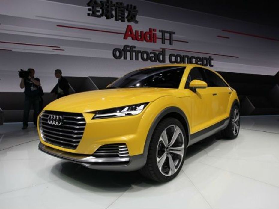 New Audi TT Offroad debuts at the 2014 Beijing Motor Show