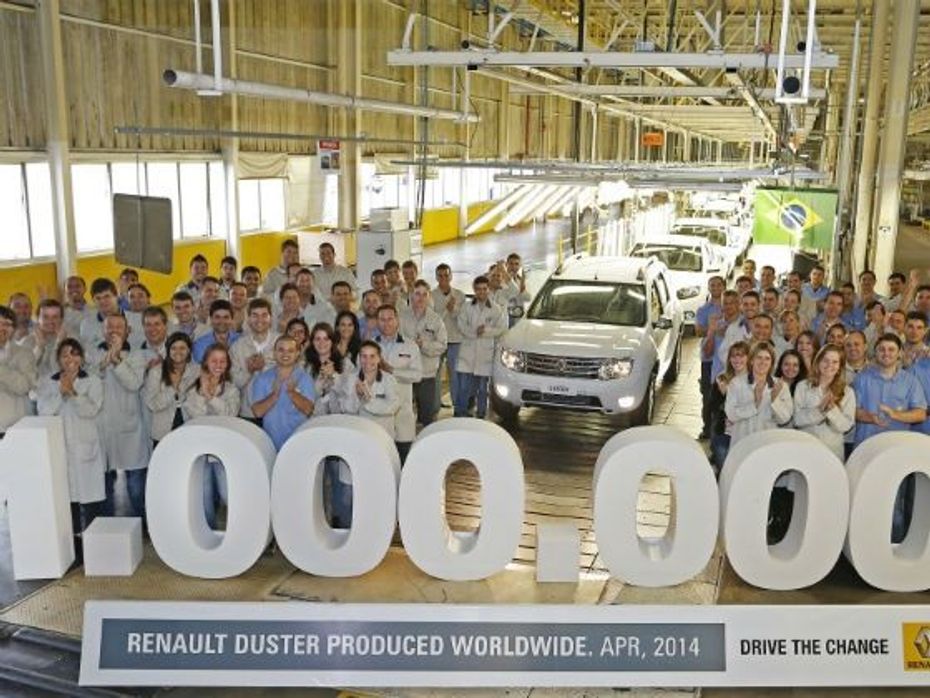 One Millionth Renault Duster produced in Brazil