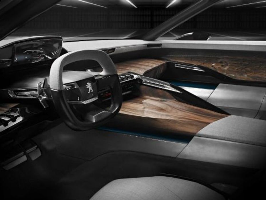 Peugeot Exalt concept interiors