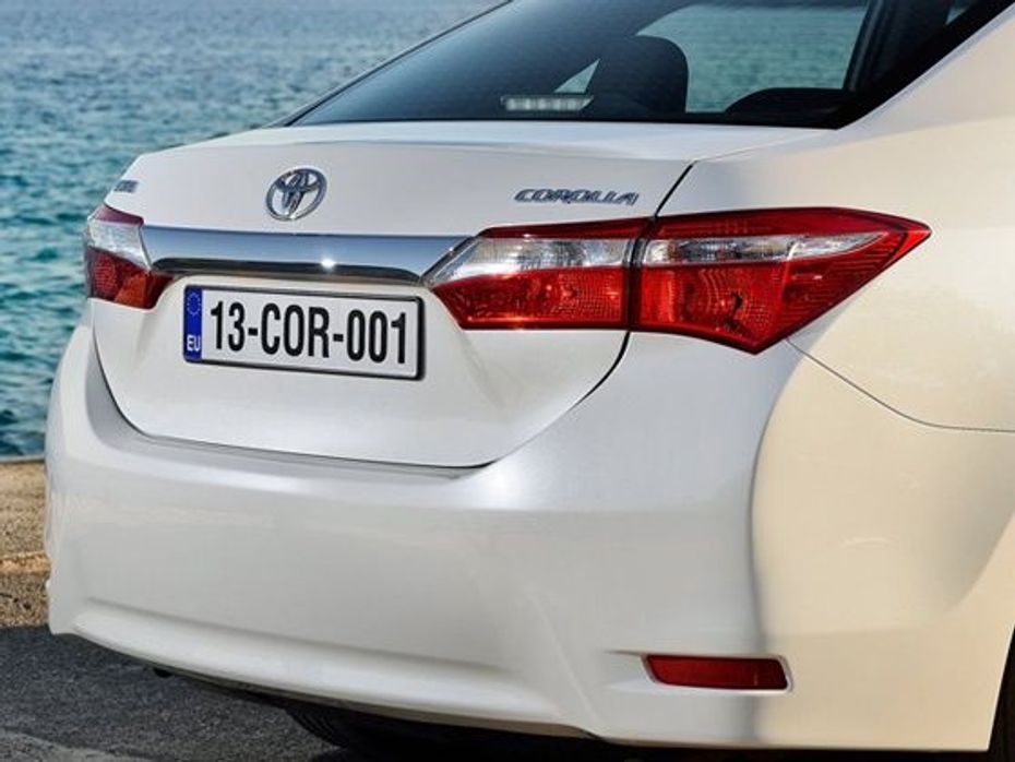 2014 Toyota Corolla rear