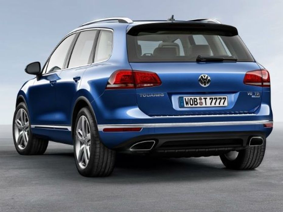 New Volkswagen Touareg rear