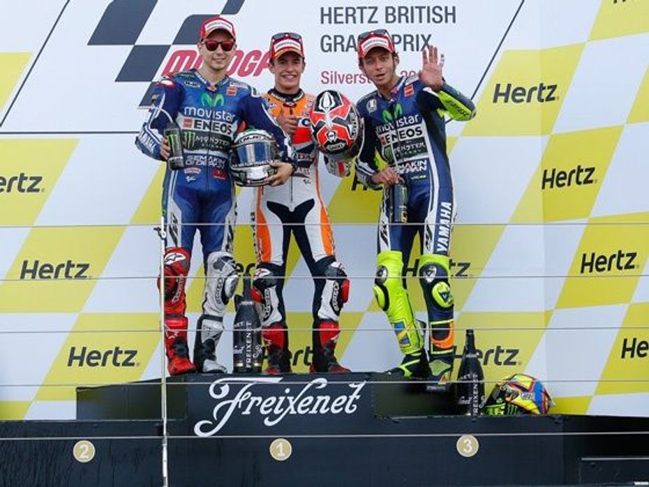 2014 British MotoGP winners