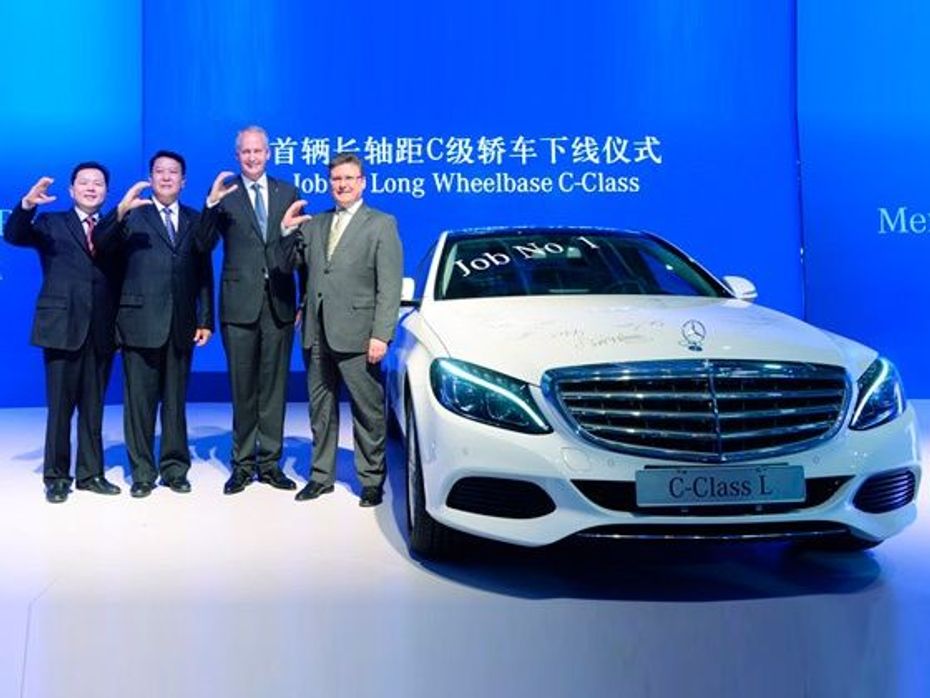 Mercedes-Benz C-Class L rolls out in China