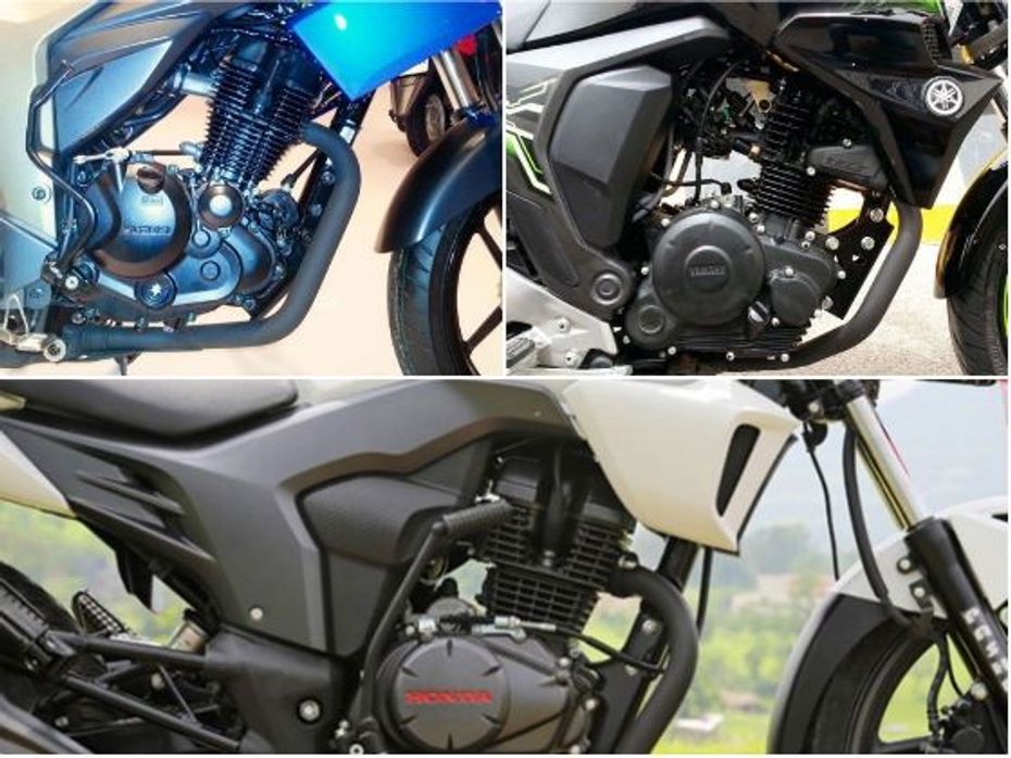 2014 Suzuki Gixxer engine comparison