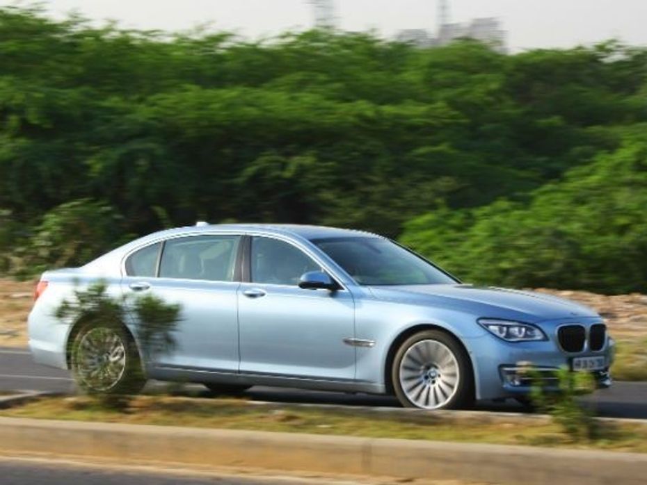 BMW ActiveHybrid 7 in action