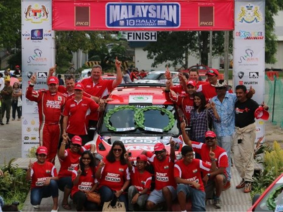 Gaurav Gill wins 2014 APRC Rally Malaysia