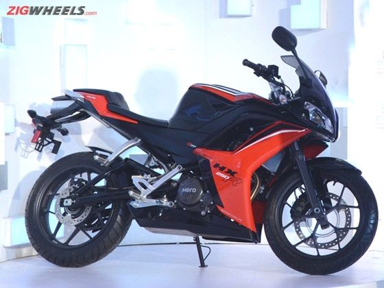 Hero HX250R to launch in November Hero HX250R to launch in November