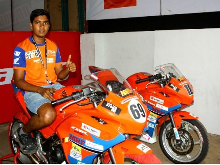 Sarath Kumar of Ten10 Racing