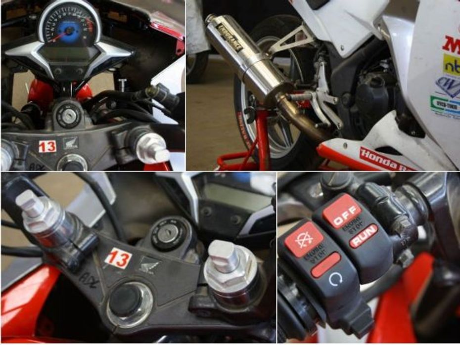 Honda CBR250R Details