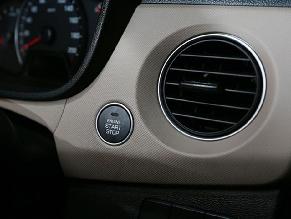 Hyundai Xcent button start feature