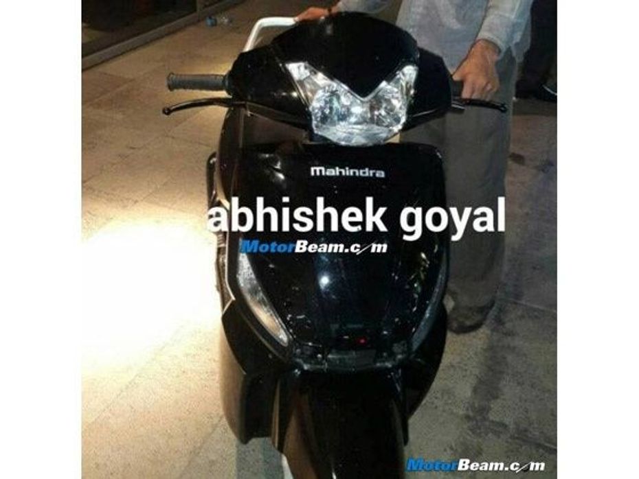 New Mahindra G101 110cc scooter spied in India