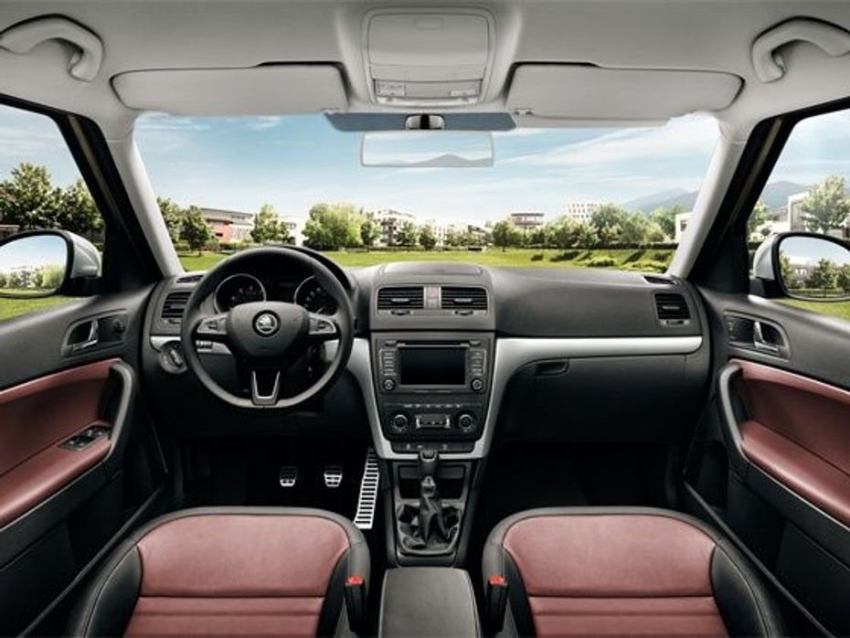Skoda Yeti facelift new interiors