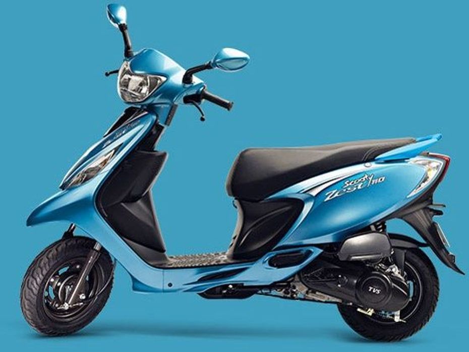 TVS Scooty Zest takes on its scooter competition