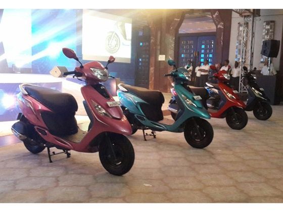TVS Scooty Zest 110 launched at Rs 42,300 - ZigWheels