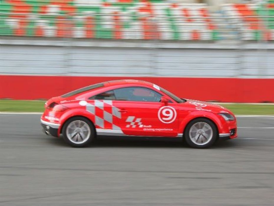 Audi TT at the Audi-Vredestein Driving experience
