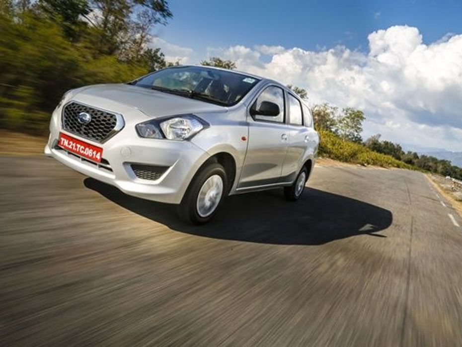 Datsun Go+ review front tracking