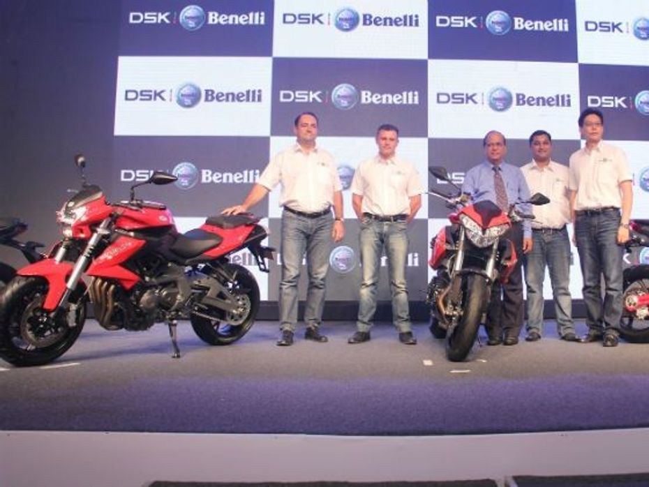 Dsk-Benelli India unveil
