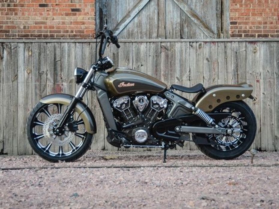 Indian Scout Custom Chopper - the Outrider