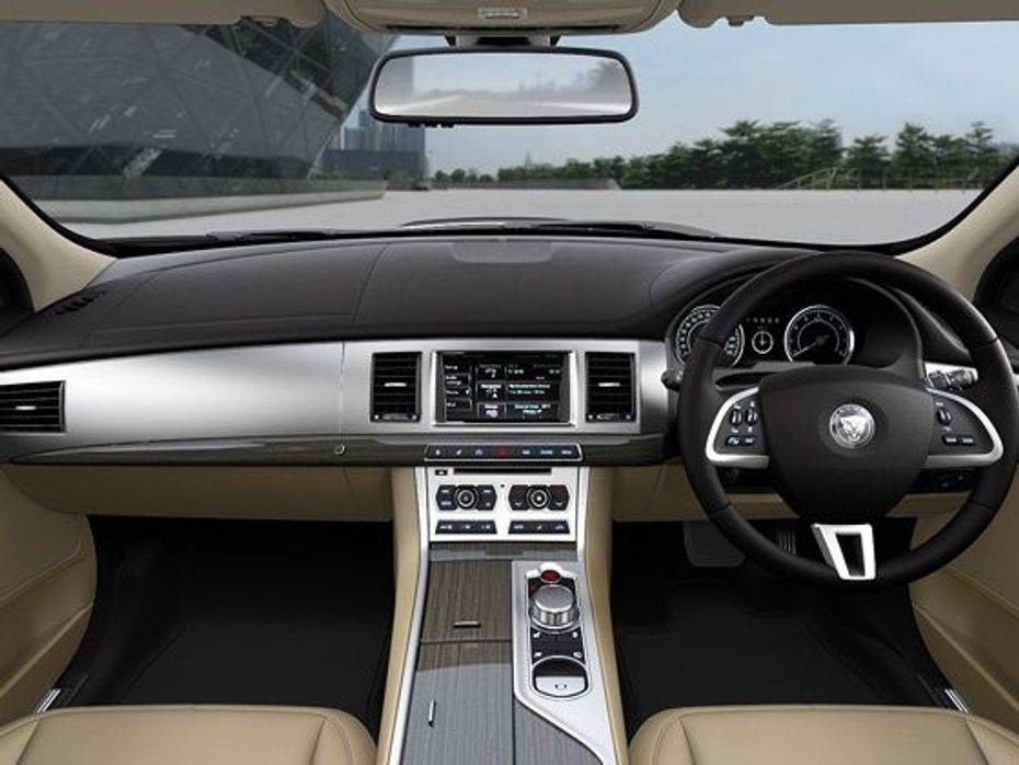 Jaguar XF Diesel Executive Edition premium interior design