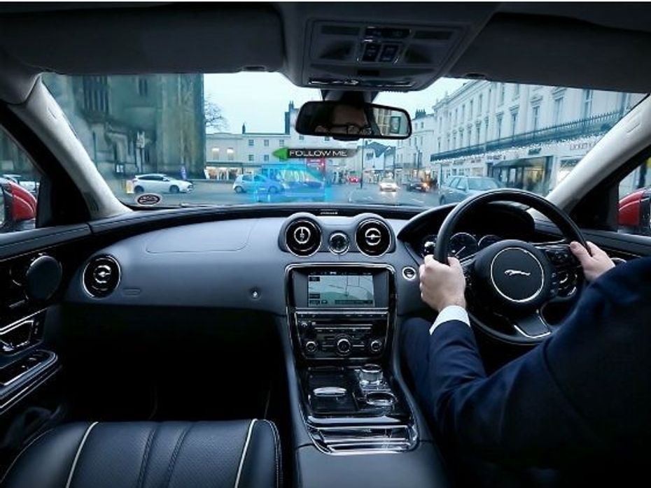 Jaguar Land Rover Ghost Car Navigation system