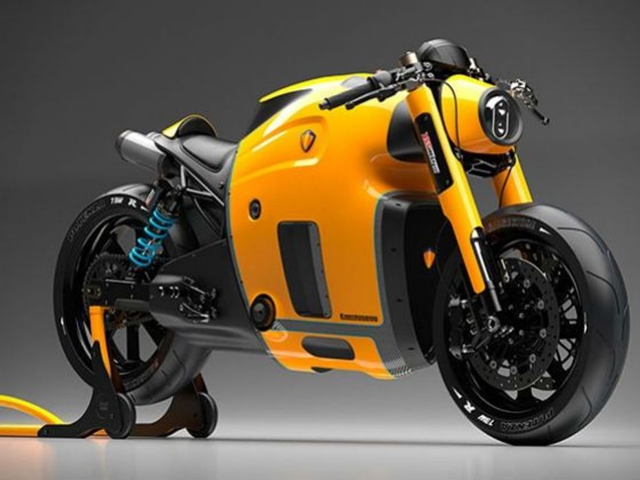 Koenigsegg motorcycle concept by Burov Art