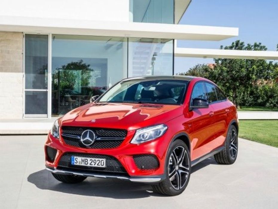 Mercedes Benz GLE coupe front