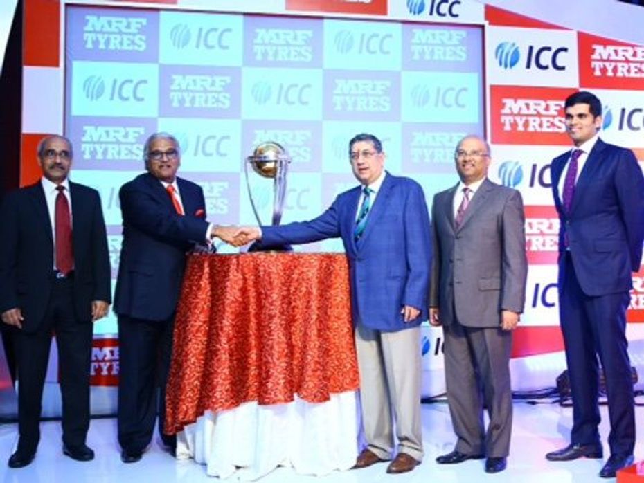 MRF becomes global partner for ICC Cricket World Cup 2015