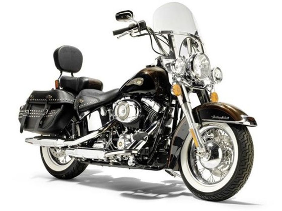 Pope Benedict XVI signed Harley-Davidson Softail Heritage