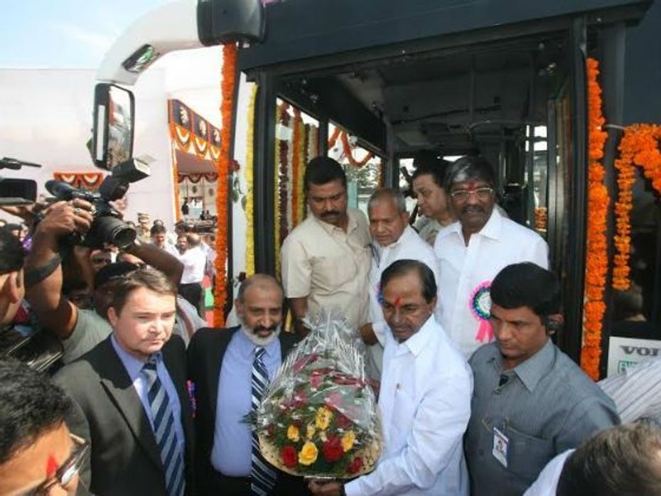 Andhra Pradesh SRTC inducts 80 new Volvo 8400 city buses