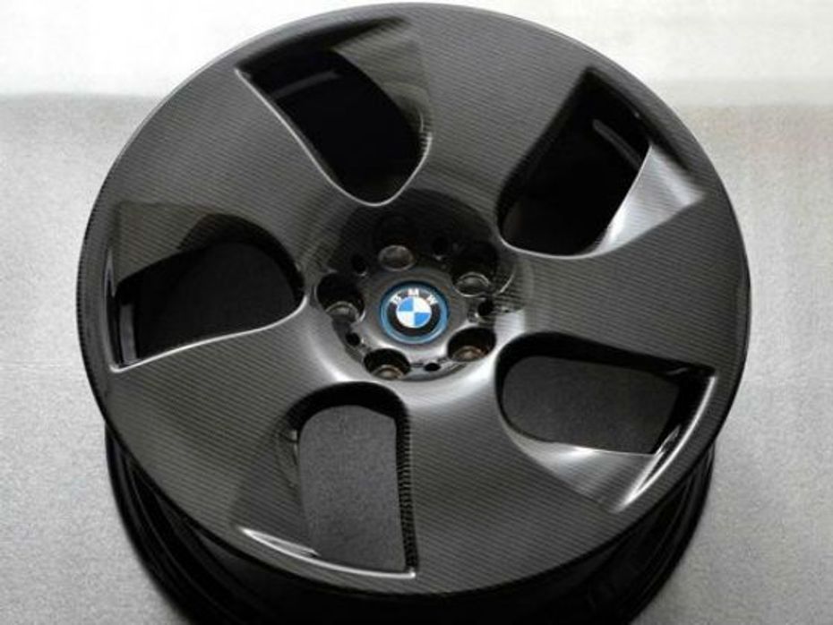 BMW carbon-fibre wheels
