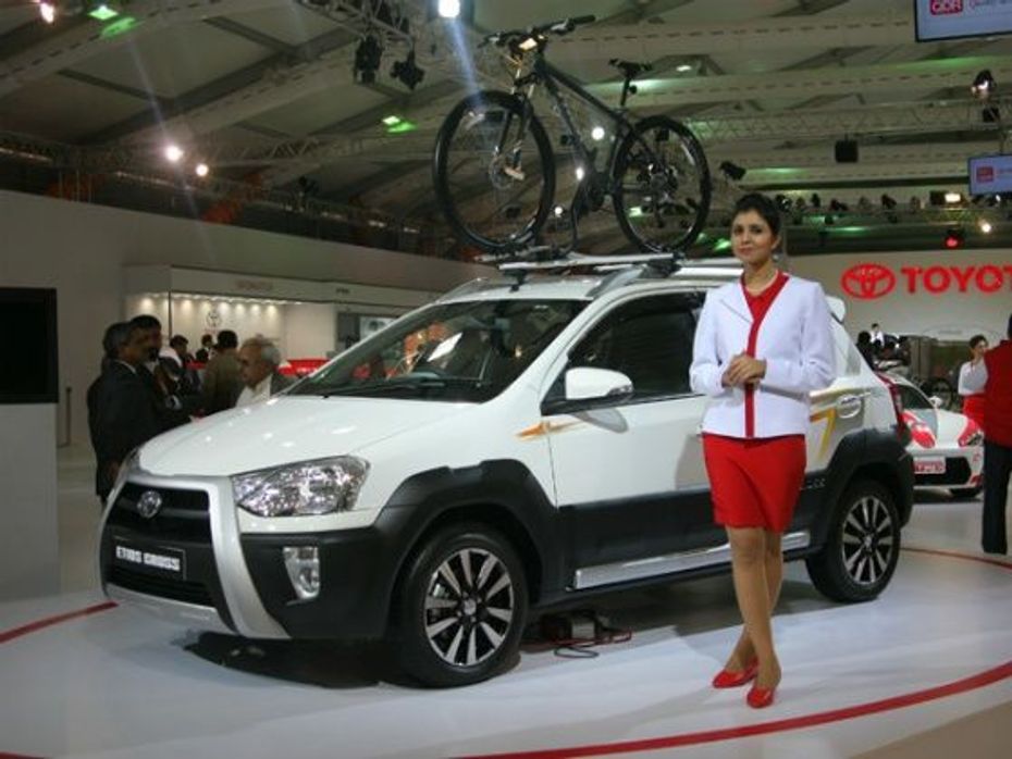 Toyota Etios Cross at Auto Expo 2014