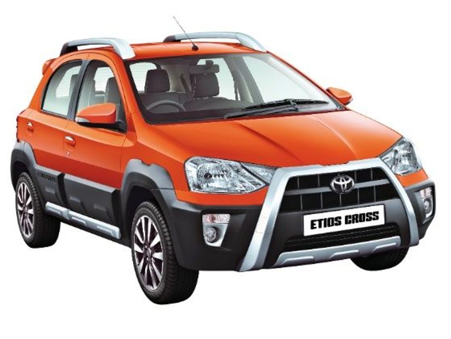 Toyota Etios Cross at the 2014 Indian Auto Expo